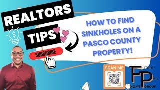 How to find Sinkholes on a Pasco County Property