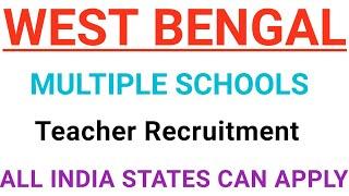 TEACHER VACANCY IN WEST BENGAL/ SCHOOL TEACHER VACANCY IN WEST BENGAL/ COLLEGE VACANCY WEST BENGAL