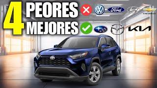  TOP 4 PEORES y 4 MEJORES SUV 's  PARA 2024 | SUPER RECOMENDADO