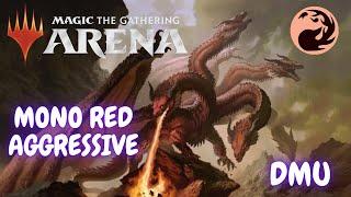 DMU / Колода Моно-красная агро / Mono red aggro deck. MTG arena / мета 2022