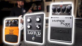 Fuzzlord FU-2 vs Boss FZ-2 vs Behringer SF300 - Hyperfuzz Shootout