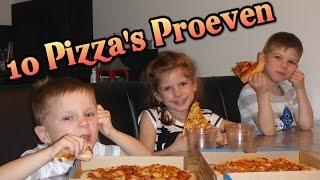 10 VIEZE PIZZAS PROEVEN!?