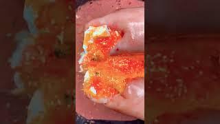 Orange gym chalk glitter  #oddlysatisfying #asmr