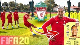 LIVERPOOL FC FREE KICK CHALLENGE!  FT. VAN DIJK, ALEXANDER-ARNOLD & FIRMINO | FIFA 20 RATINGS!