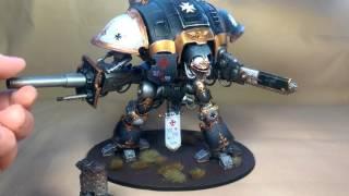 Warhammer 40k Imperial Knight Titan - Paladin or Errant - Painted