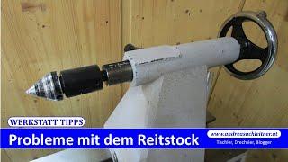 Problems with the tailstock! Is the quill spinning?
