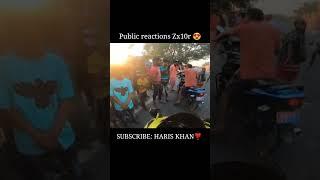 Public reactions Ninja Zx10r #shorts #ninjah2 #zx10r #vlog