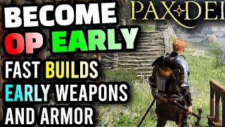 Pax Dei The BEST POSSIBLE START For New Players, Best Early Crafts, Buildings, Resources To Get