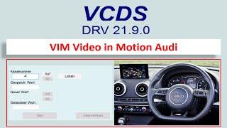 VIM | Video in Motion |  Audi MMI A6 4G | RNS 815 | VCDS Codieren