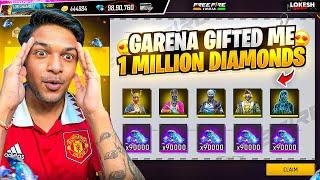 Garena Gifted Me 2M Diamonds  & Holi Bundles  - Lokesh Gamer