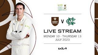 LIVE - Surrey v Nottinghamshire - LV= County Championship - Day 2