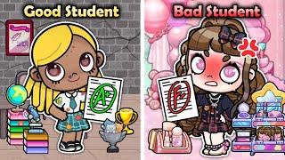 No Money, No Problem... I Can Still Study Well!? | Sad Story  | With Voice  | Avatar World 