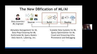 Arun Kumar (UCSD) on "DBification of ML/AI"