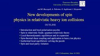 New developments of spin physics in relativistic heavy ion collisions