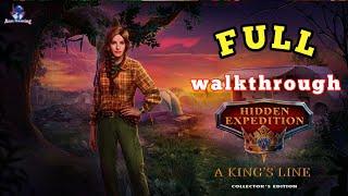 Hidden Expedition 21 A King's Line  collector's edition full walkthrough / let's play on Android