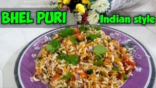 Bhelpuri recipe|How to make bhel puri at home |Indian style|spiecy bhelpuri#Saharofficial