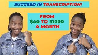 How To Be SUCCESSFUL in TRANSCRIPTION In 6 Steps | Become Successful in Transcription Jobs