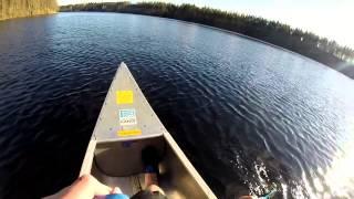 Canoeing in Sweden 2015 - GoPro