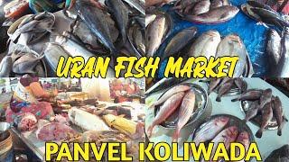 Uran Naka Fish Market 2021 | Old Panvel Fish Market | Panvel Koli Wada | उरण नाका मच्छि मार्केट 2021