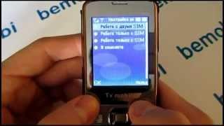 Копия Nokia 6800 Gold с доп. аккумулятором - видео обзор