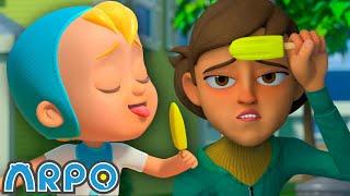 No!! You Can't Have My Ice Lolly!!!  ARPO The Robot Compilation | Funny Robot Cartoons for Kids!