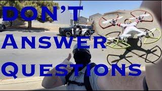 "HOW MUCH DOES THAT DRONE WEIGH?!" CONTRA COSTA SHERIFF FIRST AMENDMENT