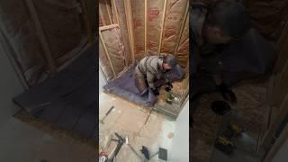 Shower Pan Install