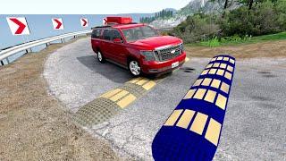 Cars vs Speed bumps #49 - BeamNG Drive  beamng-cars TV