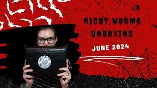 Night Worms Book Box June 2024 Unboxing | Violet Prynne