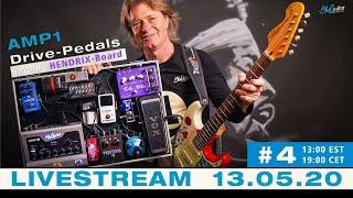 Academy of Tone #4 "AMP1 Drive-Pedals and my Hendrix-Board” Q&A (13.05.20) Livestream