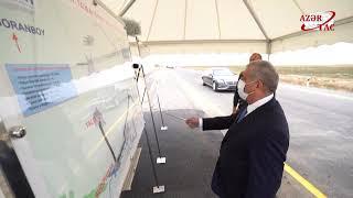 President Ilham Aliyev inaugurated highways leading to Sugovushan settlement and Talish village