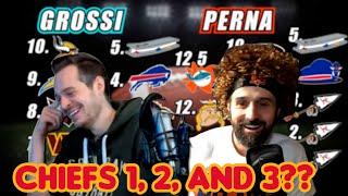 Grossi and Perna Compare Their Week 11 NFL Power Rankings