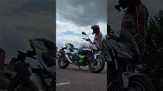 Kawasaki Z7 Hybrid | Ride Preview #kawasaki #future #electric