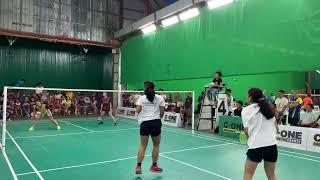 Kate Ocladina/Jasmine Reformina Vs Jennifer Ondol/Nicole Ondol | Lions Badminton Cup