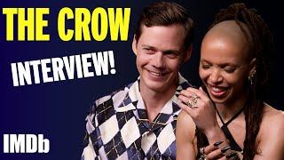 THE CROW’s Bill Skarsgård & FKA Twigs Dive Into the Emotional Depths of Filming | IMDb