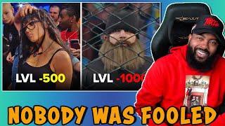 ROSS REACTS TO SNEAK LEVEL -1000 WRESTLERS DISGUISES