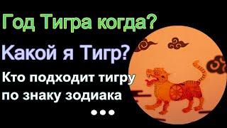 2022 год какого животного? Год Тигра какие года,Характеристика,Совместимость в любви