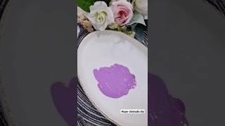 How to Make Purple Orchid Color - Color Mixing  #shorts #art #satisfying #color #viral #colour