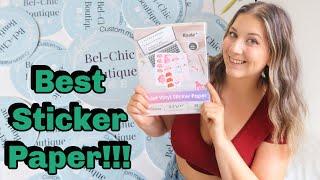 What Sticker Paper is Best for CRICUT     (best printable sticker paper for cricut)