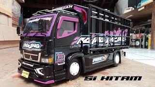 MINIATUR TRUK MITSUBISHI CANTER MBOIS || review