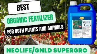 Neolife/Gnld Supergro Natural organic fertilizer for plants and animals.  Farmers friend