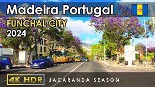 Driving Madeira in 4K - (Cristiano Ronaldo Birthplace) Funchal City Tour | Portugal Scenic Drive