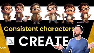 How to Create Consistent Characters in Midjourney for a Children's Book - Step-by-step AI Tutorial