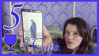 5 Five of Cups Tarot Card Meaning Upright & Reversed