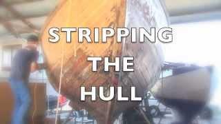 Wooden Boat Repair- Hull Strip