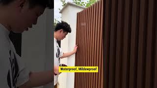 Do you like it? #walldecor #wallpanel #cladding #construction #installation #kuai #wpc