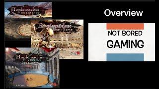 Not Bored Gaming - Hoplomachus Overview - Chip Theory Games - GenCon Online