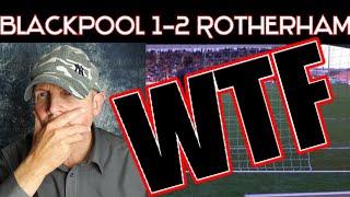 Blackpool FC 1-2 Rotherham | Fortunately the Samaritans were on hand today