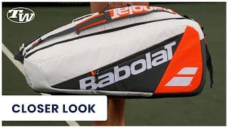 Take a closer look at the Babolat Pure Strike 6 Pack Tennis Racquet Bag!