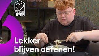 Lukt het Yordi om de spaghetti OP Z'N VORK te krijgen? | Lang Leve de Liefde #AFL765